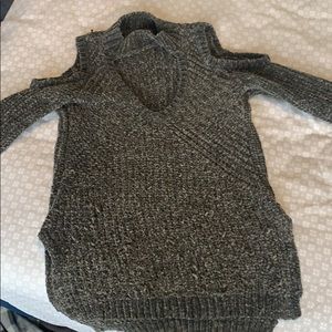 Cold Shoulder Sweater!